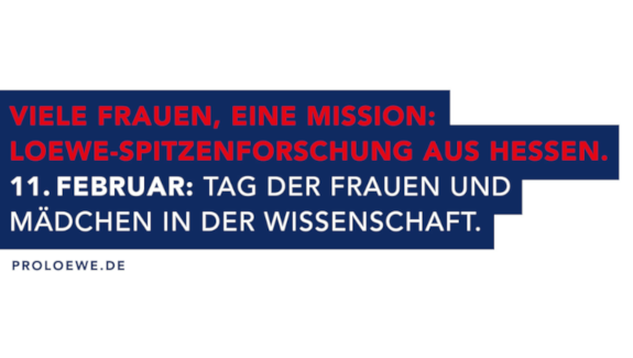 Schriftzug der Aktion "Viele Frauen, eine Mission"