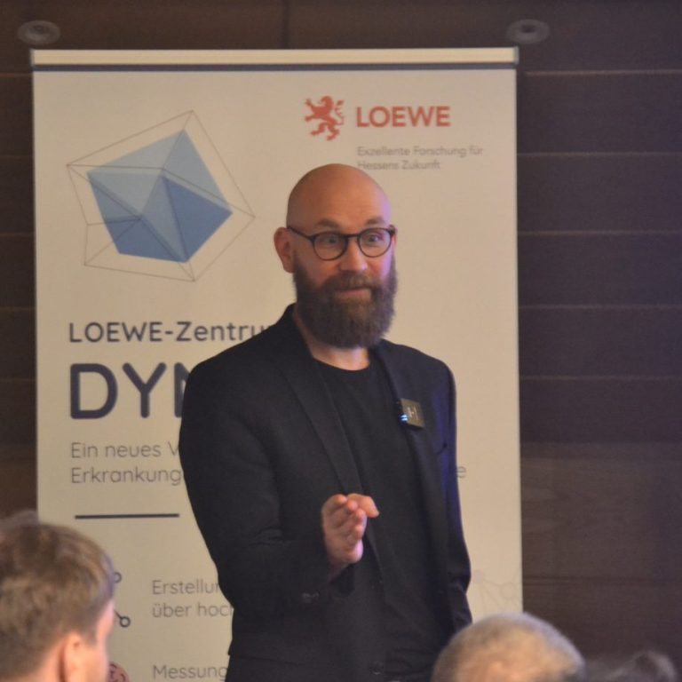 Eiko Fried von der Universität Leiden bei seinem Gastvortrag.