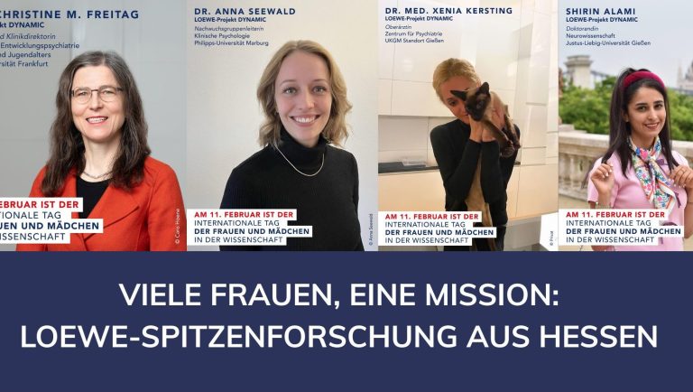 Schriftzug der Aktion "Viele Frauen, eine Mission"
